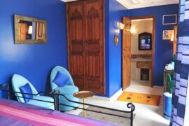 Chambre Majorelle Dar Taliwint (3)