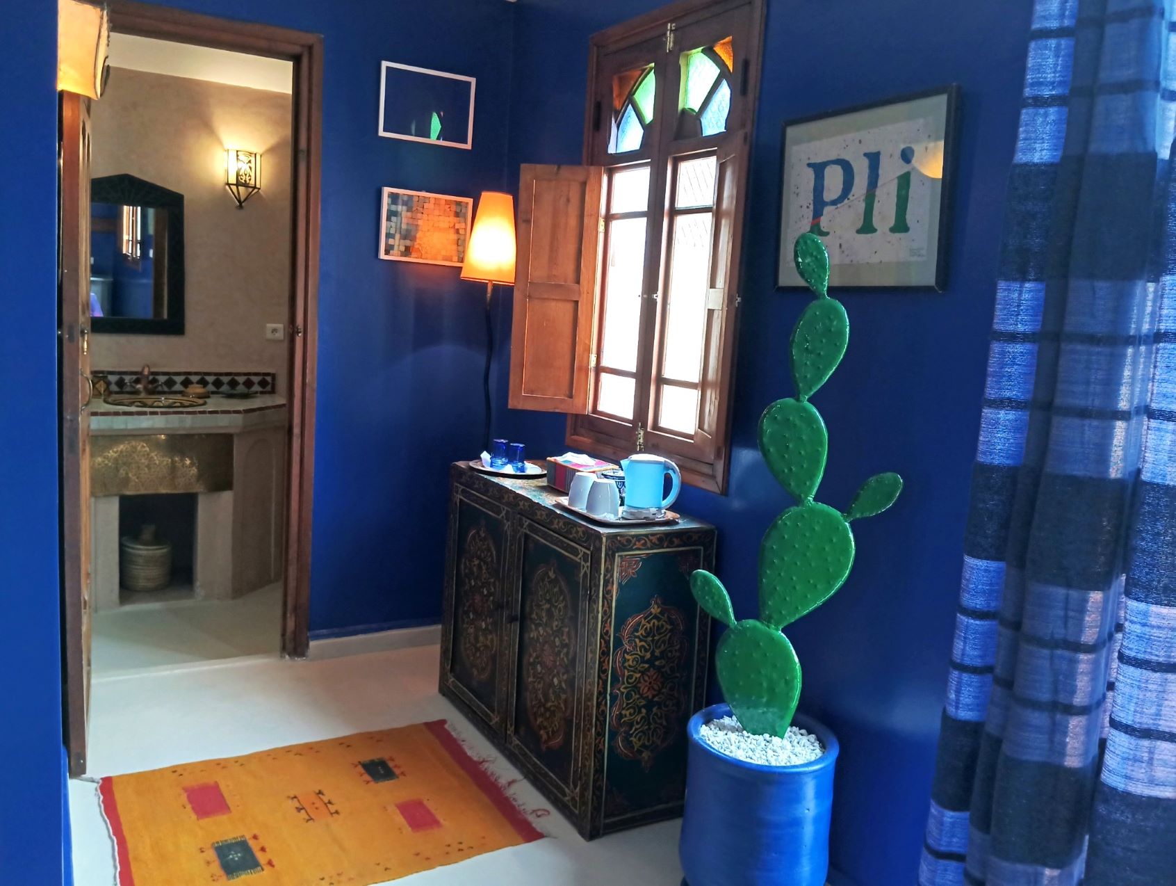 Chambre Majorelle Riad Dar Taliwint Marrakech