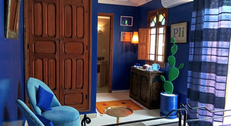Majorelle Room Riad Dar Taliwint