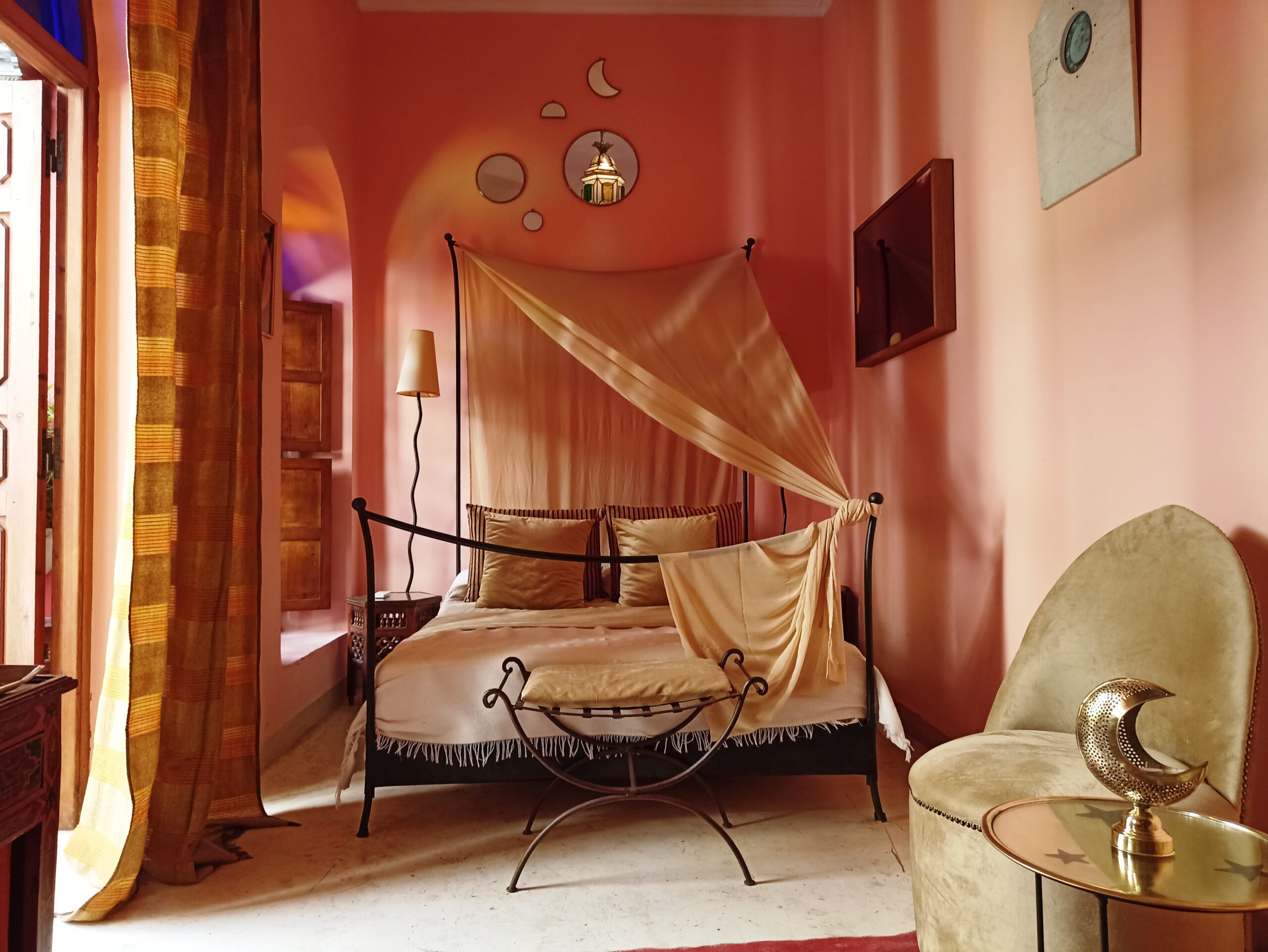 lune room riad dar taliwint marrakech