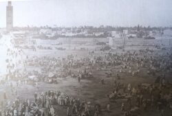 Photo 1920 Marrakech Place jemaa el fna 1927 Marrakech riaddartaliwint