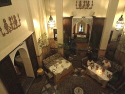 Ksar Essaoussan restaurant riad dar taliwint marrakech