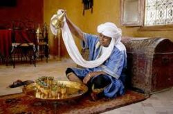 Moroccan mint tea riad dar taliwint marrakech