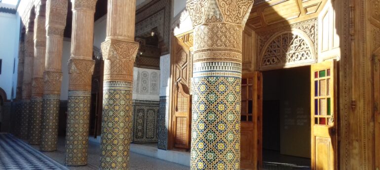 Zellige Musée Dar El Bacha riad dar taliwint mrrakech