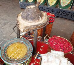 Huile d'argan extraite riad dar taliwint marrakech