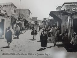 Mellah rue début siècle riad dar taliwint marrakech