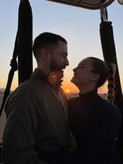 hot air balloon proposal dar taliwint marrakech 