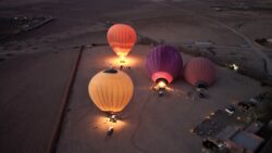 Hot air balloon flight dar taliwint marrakech