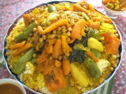 Couscous aux sept légumes maroc riaddartaliwint marrakech