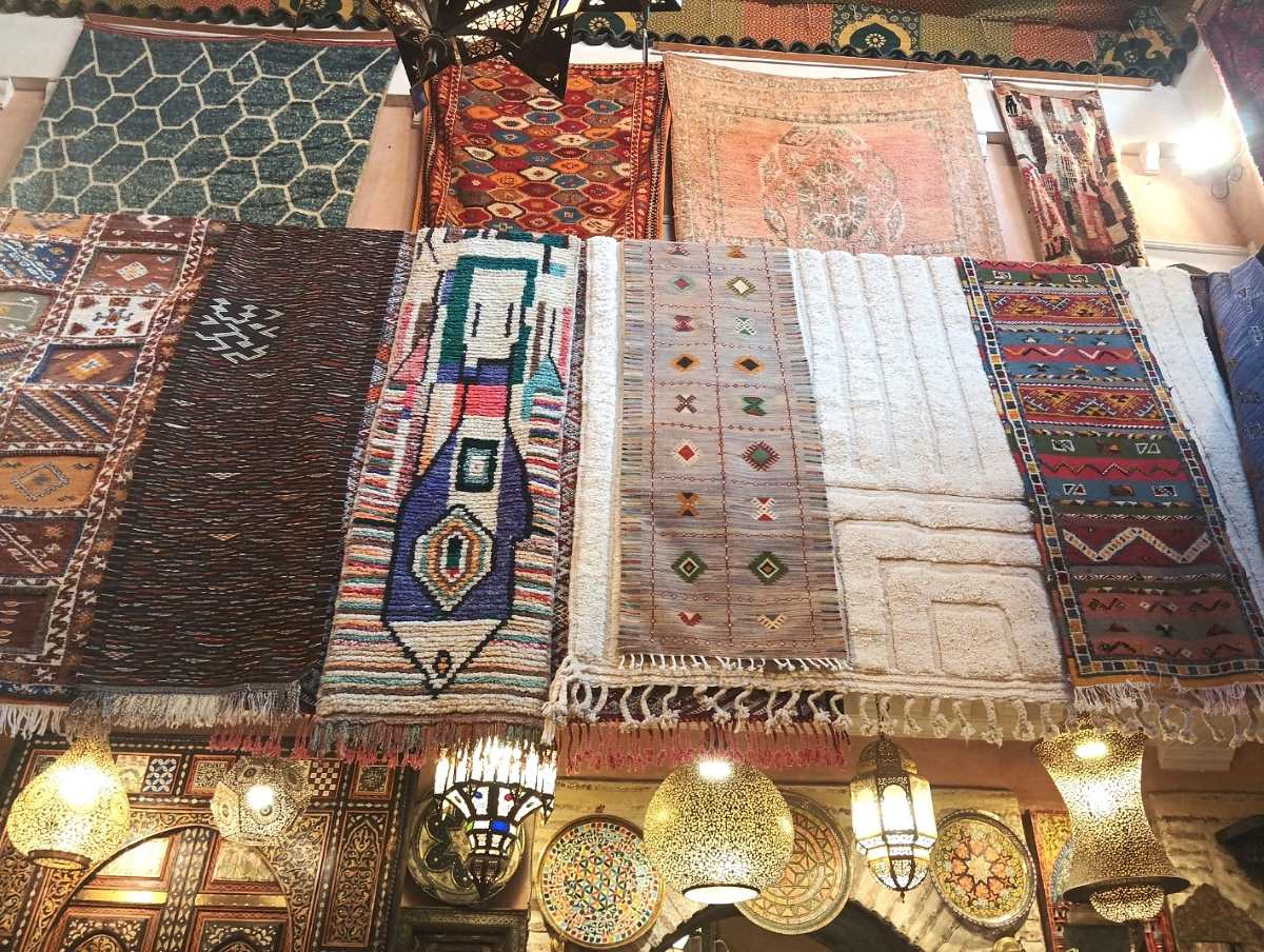 Tapis riad dar taliwint marrakech