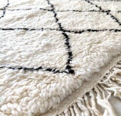 laine tapis beni ouarain dar taliwint marrakech
