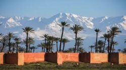 Marrakech les remparts et l'Atlas Dar Taliwint Marrakech remparts Dar Taliwint