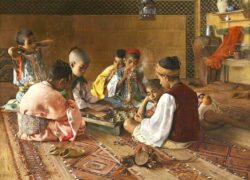 The chess game Charlet Dar Taliwint Marrakech