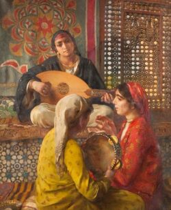 The musicians Leroy Dar Taliwint Marrakech