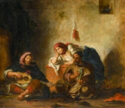 Jewish musicians in Mogador Delacroix Dar Taliwint Marrakech