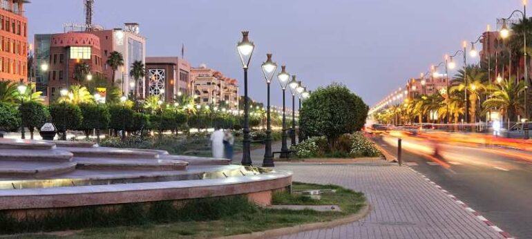 Avenue Mohammed VI Gueliz Marrakech Dar Taliwint