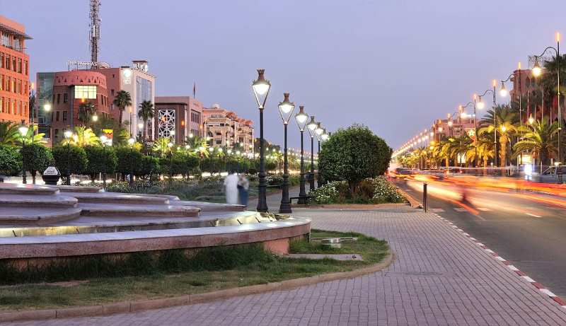 Avenue Mohammed VI Gueliz Marrakech Dar Taliwint