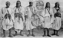 Gnawa carte NB Dar Taliwint Marrakech