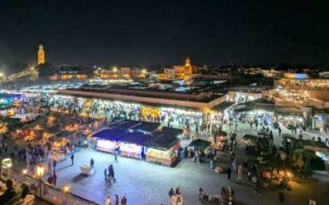 Marrakech jemaa el fna Dar Taliwint Marrakech night