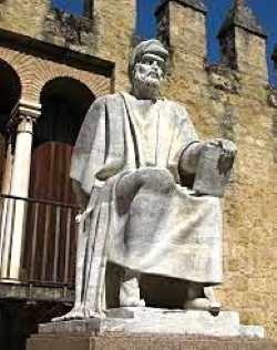 Averroès statue Dar Taliwint Marrakech