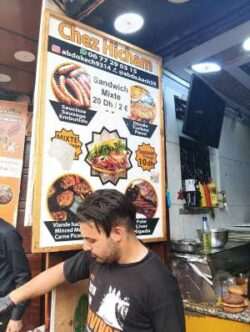Food street Hicham Dar Taliwint Marrakech